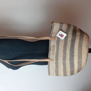 NWT African Kiondo Shoulder Bag